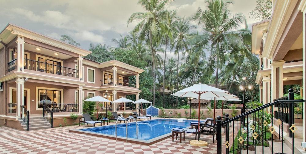 Seashell Suites And Villas- Candolim Goa Exterior foto