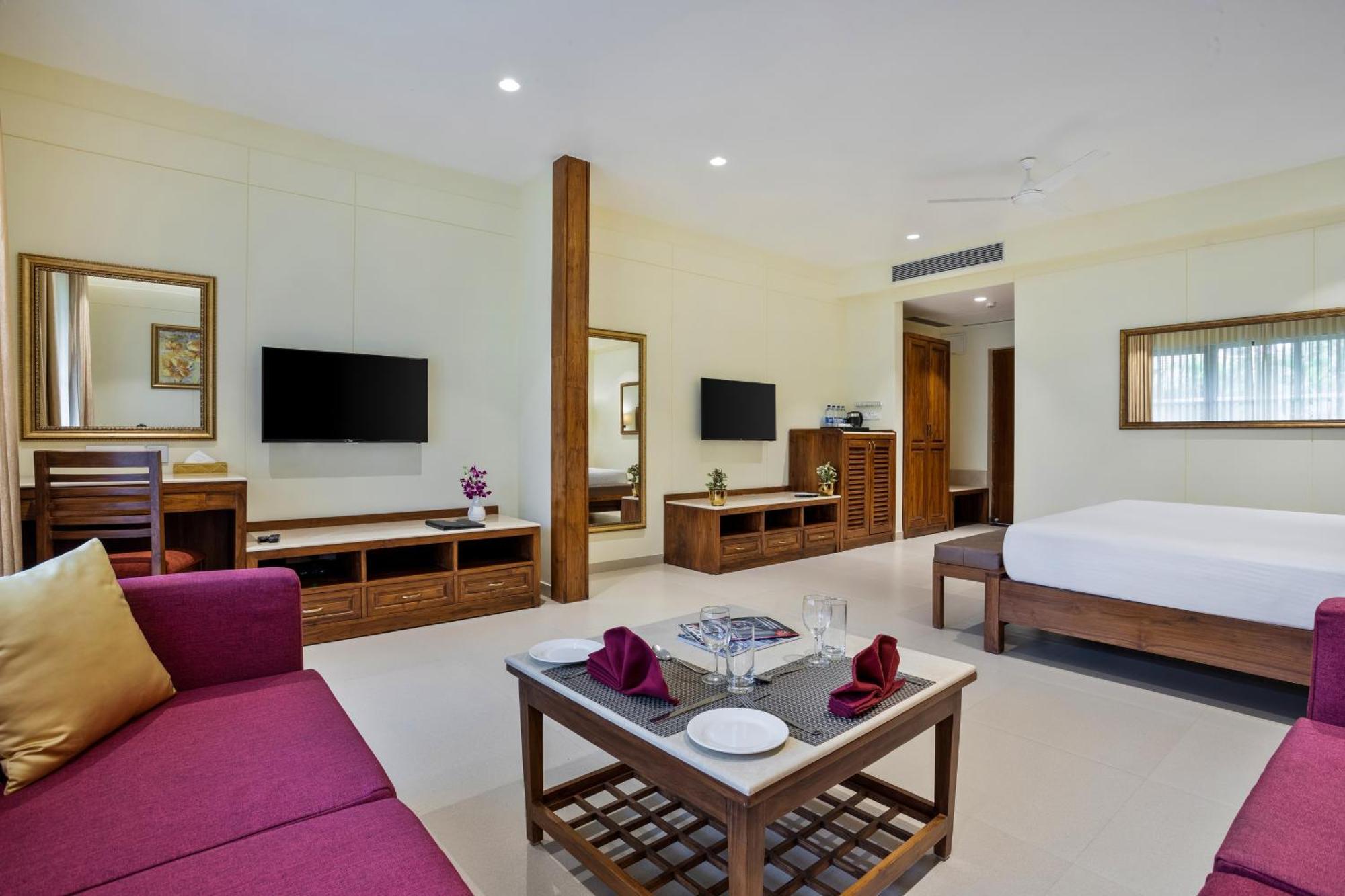 Seashell Suites And Villas- Candolim Goa Exterior foto