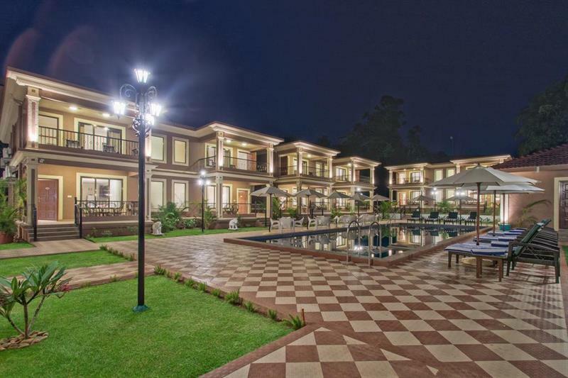 Seashell Suites And Villas- Candolim Goa Exterior foto